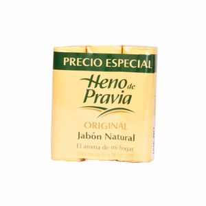 Jabón de Tocador HENO DE PRAVIA Original Paquete 3un
