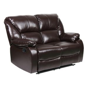 Sillón Reclinable 2 Cuerpos Davis Marrón