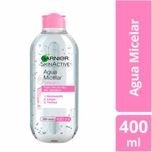 Agua Micelar GARNIER Todo en 1 Frasco 400ml