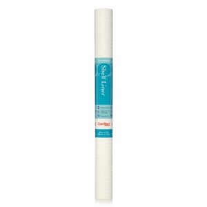 CUBIERTA SHELF LINER NO-ADH.WHITE HERRINGBONE 50.8CM x 1.5MT