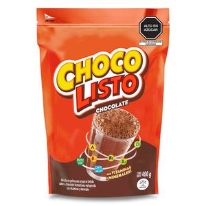 Fortificante en polvo CHOCOLISTO Chocolate Bolsa 400Gr