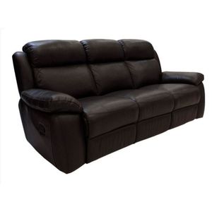 Sillón Reclinable 3 Cuerpos Milán Chocolate