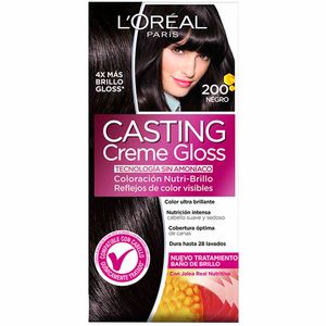 Tinte para Cabello CASTING Creme Gloss 200 Negro Caja 1un