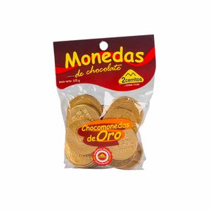 Chocolate 2 CERRITOS CHOCO MONEDAS DE ORO Bitter Bolsa 125Gr