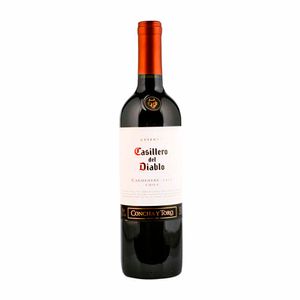 Vino CASILLERO DEL DIABLO Carmenere Reserva Botella 750ml