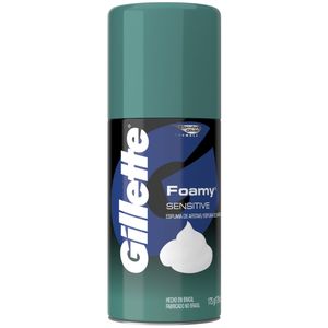 Espuma de Afeitar GILLETE Foamy Sensitive Frasco 175g