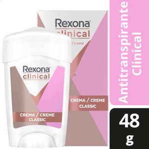 Desodorante en Barra para Mujer REXONA Clinical Frasco 48g
