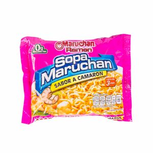 Sopa Instantánea MARUCHAN Camarón Sobre 85g