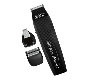 Maquina de cortar cabello WAHL GROOMS MAN 05537-3008 12Pzas - Negro