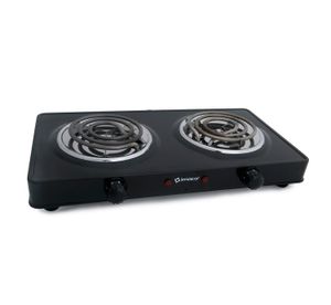 Cocina Eléctrica Imaco 2 Hornillas HP1400 - Negro