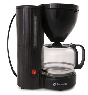 Cafetera Eléctrica IMACO ICM608N 6 a 8 Tazas - Negro