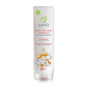 Shampoo Natural Saysi Sin Lágrimas Kurmi (Kiwi y Melocotón)