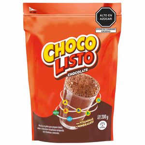 Fortificante en polvo CHOCOLISTO Chocolate Bolsa 200Gr