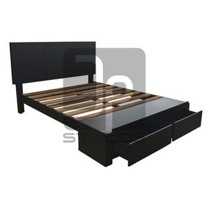 Juego de dormitorio Marbella JP Stylos 2 veladores Queen