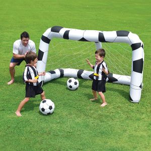 Arco de fútbol inflable Bestway 2.13m x1.17m x 1.26m