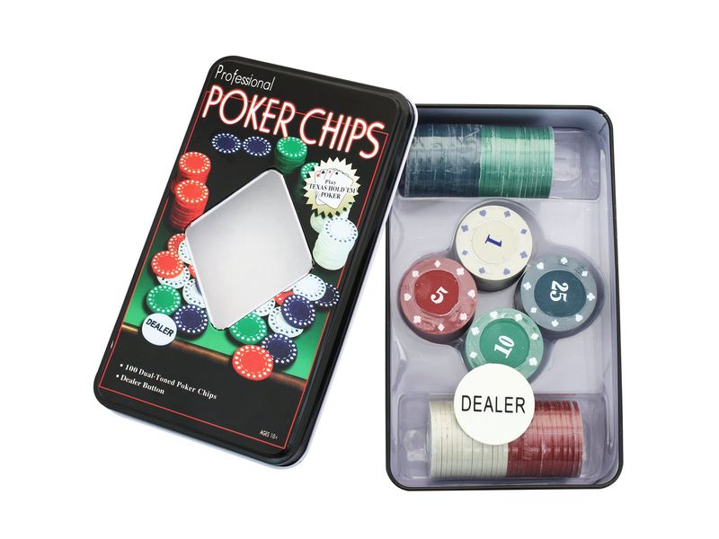 Juego De Mesa Set De Poker Chips Profesional Real Plaza Go Real Plaza