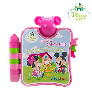 Libro de aprendizaje musical Un día con Minnie Disney baby
