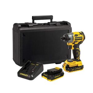 Atornillador de Impacto Stanley Inalámbrico Brushless 20V