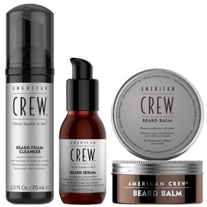 Pack Cuidado de la Barba Beard Espuma + Aceite + Cera American Crew Men