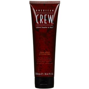Gel Sin Alcohol Fijación Fuerte Firm Hold Styling Gel American Crew Men 250ml