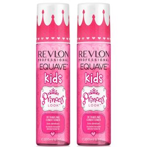 Dúo Spray Acondicionador para Niñas Princess Look Revlon Equave Kids 200ml