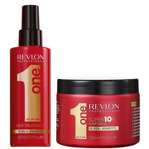 Spray Revlon One Hair Treatment 150ml + Revlon One Superior Mask 300ml