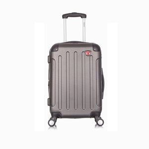 Maleta 51 Cm 10 kg Con Usb Color Gris Osuro - INPP
