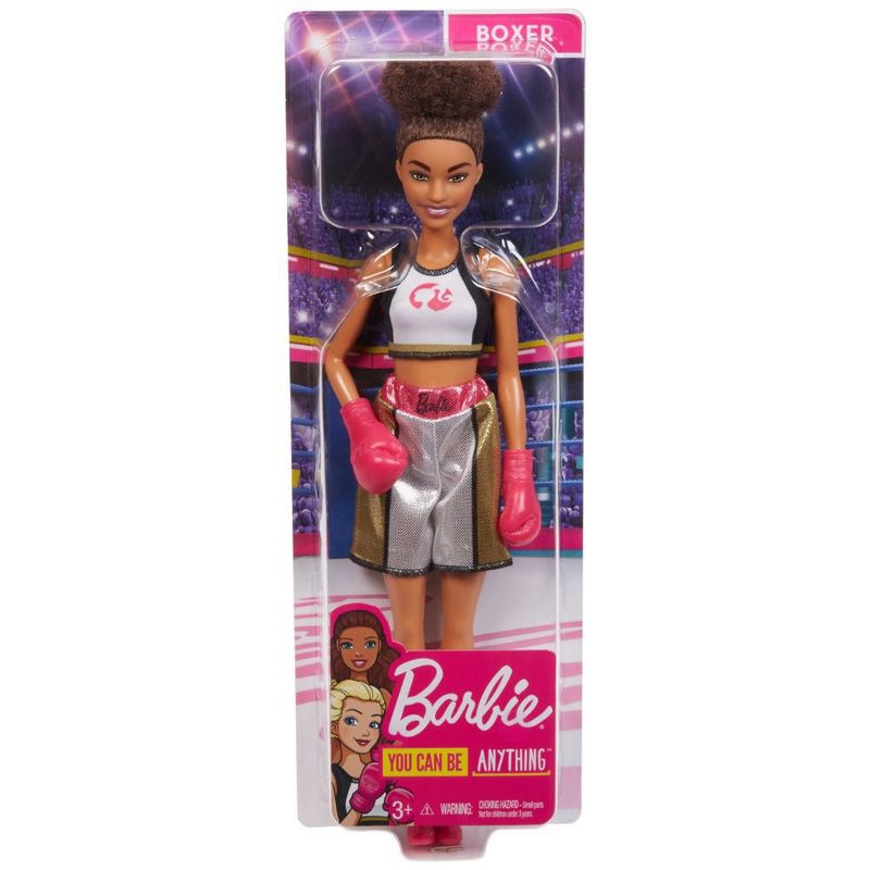 Muneca Barbie Profesiones Boxeadora Real Plaza