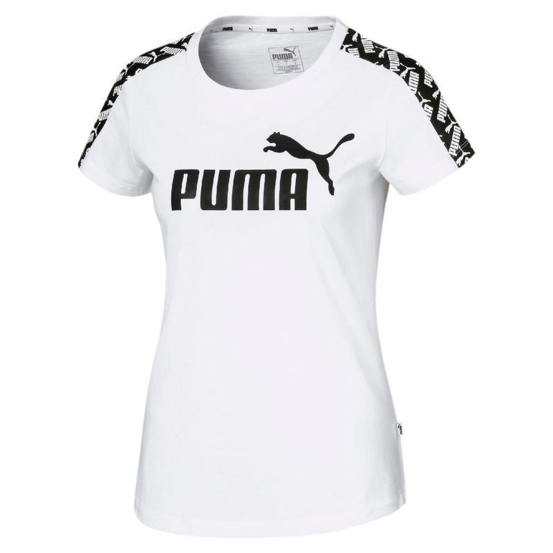 Camiseta Puma Mujer // Camiseta Puma Blanca 522194-02 barata // Rebajas Puma