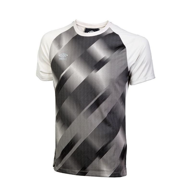 camiseta umbro hombre terrace graphic gris