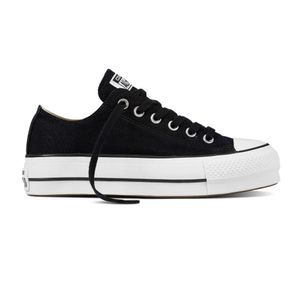 Zapatillas Urbanas Mujer Chuck Taylor All Star Platform Ox Negro