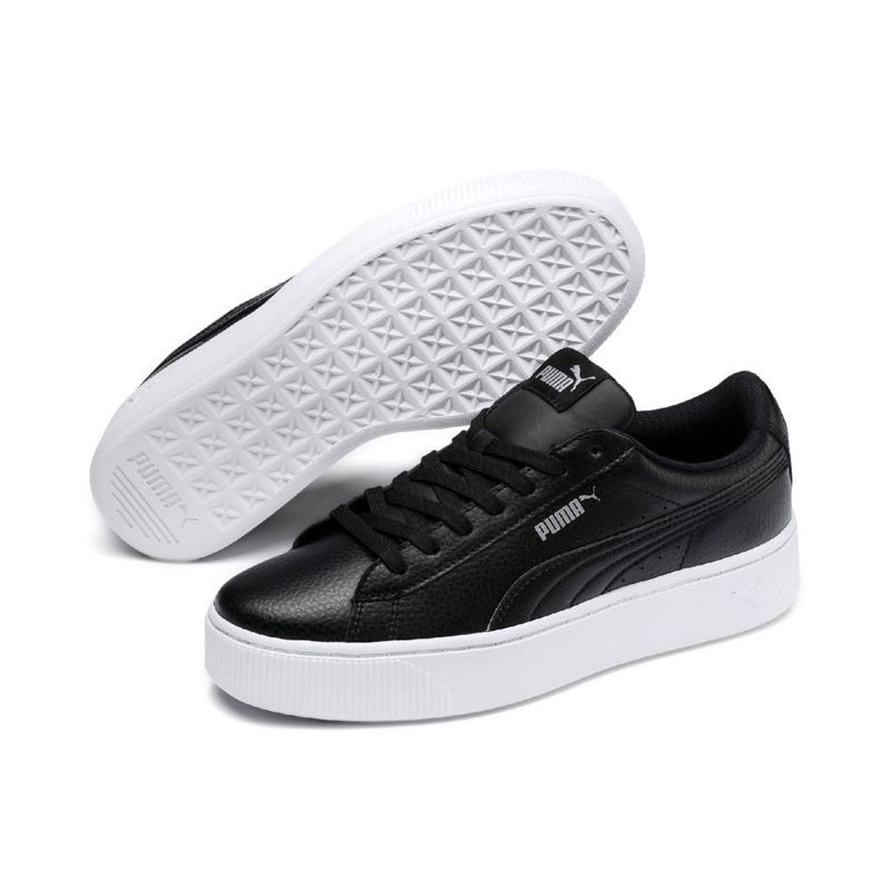 Zapatillas Urbanas Puma Mujer 369143 01 Puma Vikky tacked L Negro