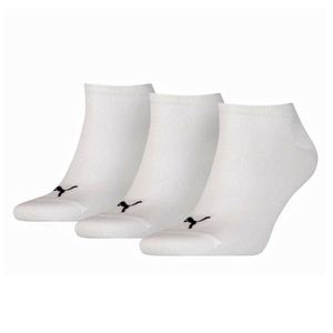 Medias Deportivas Unisex Puma Sneaker Plain 3 Pack Blanco Talla 35/38