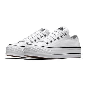 Zapatillas Urbanas Mujer Chuck Taylor All Star Platform Ox Blanco