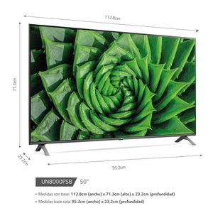 Televisor LED 4K UHD Smart TV AI 50" 50UN8000 (2020)
