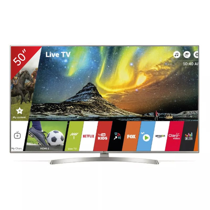 Televisor 50 4K UHD SMART TV 50UK6550PSB LG