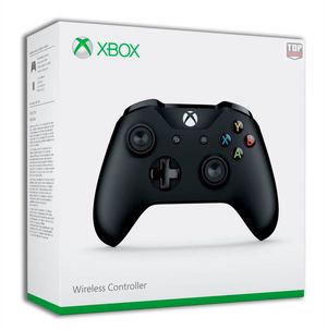 Mando de XBOX ONE S Color Negro Compatible con Windows 10