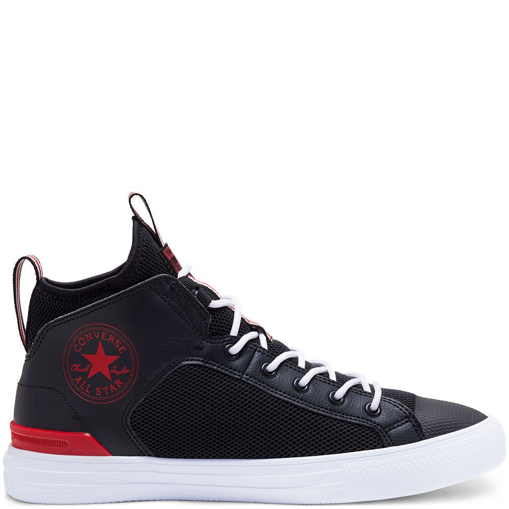 Zapatillas Converse Hombre Ultra Mid 166981c Negro Real Plaza