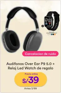 RP_NAVIDAD REAL 01/12/2023_MTF_4_PP Audífonos Over Ear P9 5.0 + Reloj Led Watch de regalo_01/12/2023_AUDIFONO