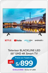RP_REGULAR 27/05/2023_MTF_3_PP Televisor BLACKLINE LED 55'' UHD 4K Smart TV_27/05/2023