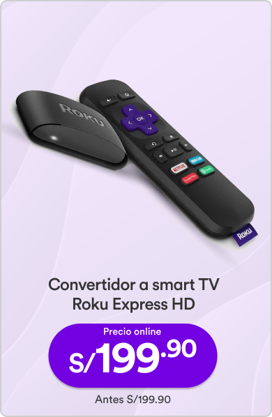 RP_Dias OH Dias IBK 21/10/2024_MTF_2_PP Convertidor a smart TV Roku Express HD + control remoto + cable hdmi alta velocidad_27/10/2024_TV EN CASA