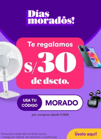 Smartphone Iphone 14 Pro Max 256GB Morado - Promart