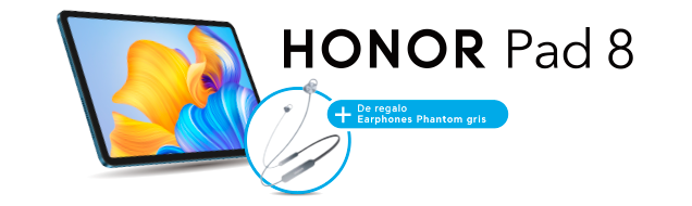 RP_HONOR_MO1_LANDING_3_HONOR Pad 8 + Earphones Phantom Gris_10/05/2023