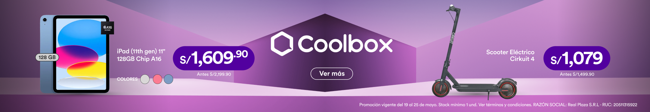 RP_REBAJAS REALES_SC-HOME_1_COOLBOX_18/05/2025_TECNOLOGÍA