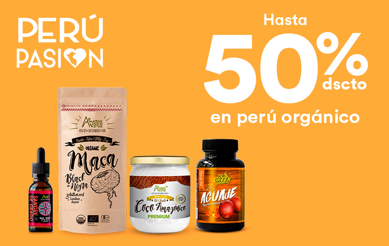 Perú Orgánico hasta 50% Dsct.
